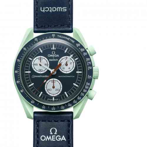 Swatch Bioceramic Moonswatch Mission to the Earth Kol Saati SO33G100