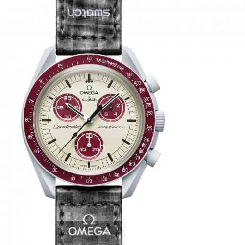 Swatch Bioceramic Moonswatch Mission to Pluto Kol Saati  SO33M101