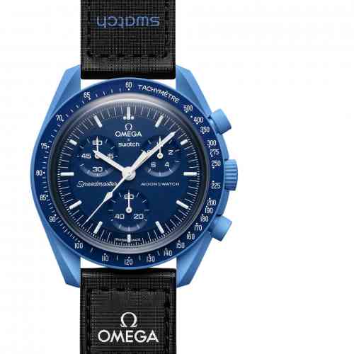 Swatch Bioceramic Moonswatch Mission to the Neptune Kol Saati SO33N100  
