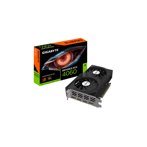Gv-n4060wf2oc-8gd, Rtx4060 Wındforce Oc, 8gb, Gddr6, 128bıt, 2 Fanlı, 2xhdmı, 2xdp, Gamıng