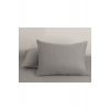 Düz Pamuklu 2'li Yastık Kılıfı 50x70 Cm Çakıl Taşı
