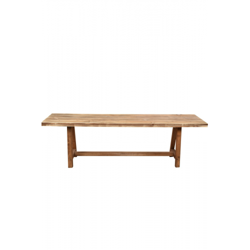 Kahverengi Ahşap Bank 150 cm Bench Sandalye