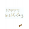 Happy Birthday Ahşap Banner