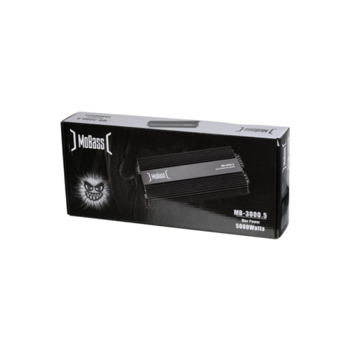 5 Kanal 130wx4ch 350w Rms Bass Kontrollü Oto Amfi Mb-3000.5 Mobas Mb 3000 Anfi