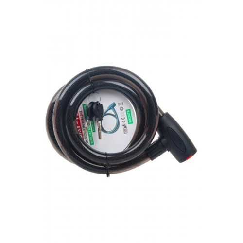 Bay-tec Anahtarlı Bisiklet Ve Motosiklet Kilidi Anahtarlı Kilit Motor 150 Cm