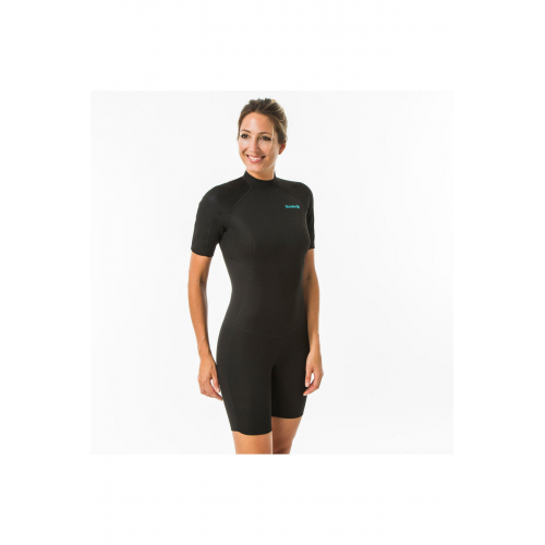 Olaian Kadın Sörf Wetsuit - 1,5 Mm- Siyah - Surf100