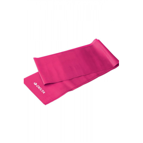 Pilates Bandı Orta Sert 120 x 15 cm Egzersiz Direnç Lastiği (Uç Kısmı Açık)