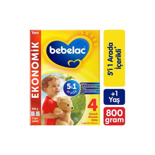 4 Çocuk Devam Sütü 800 Gr