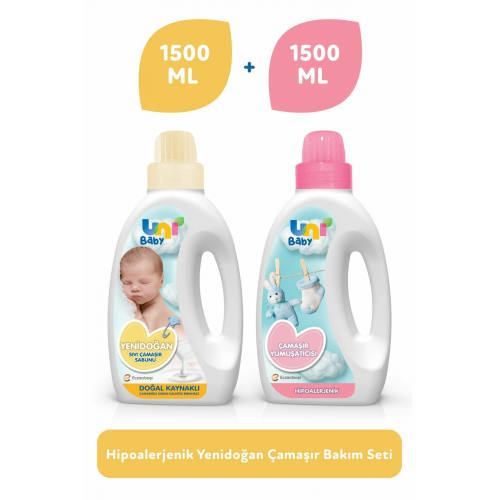 Yenidoğan Çamaşır Deterjanı Seti