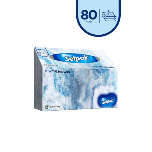 El ve Yüz Havlusu 80 Yaprak