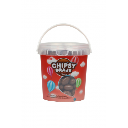 Bonbon Chıpsy Kakao Kaplı Bisküvili Draje 400 Gr. (1 ADET)