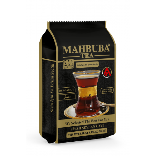 Tea Std 2571 Earl Grey Bergamot Aromalı Ithal Seylan Sri Lanka Ceylon Kaçak Siyah Yaprak Çayı 200gr