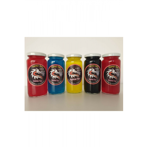 5 Ürün Bir Arada Bubble Tea Incileri 1250 Gr.-popping Boba -bubble Tea -tapyoka Incileri-boba