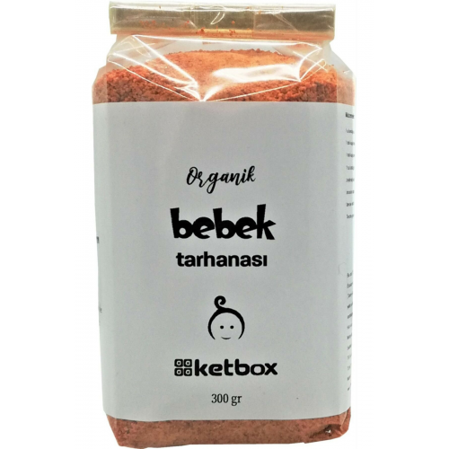 Organik Bebek Tarhanası +6 Ay 300gr Katkısız Doğal