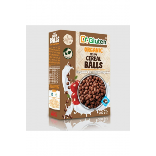 Dr. Gluten Organik Glutensiz Çıtır Tahıl Topları (VEGAN) 200 G