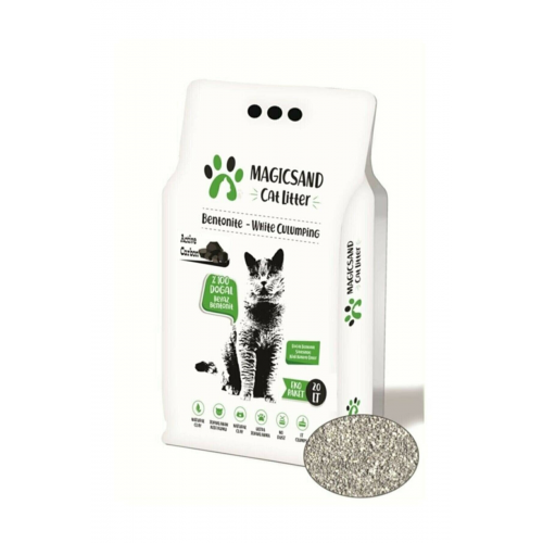 Cat Litter Aktif Karbon Kedi Kumu 20 Lt