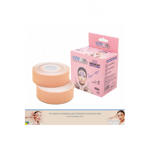 Tape Kinesiology Yüz Için Therapy Cotton Kinesiology