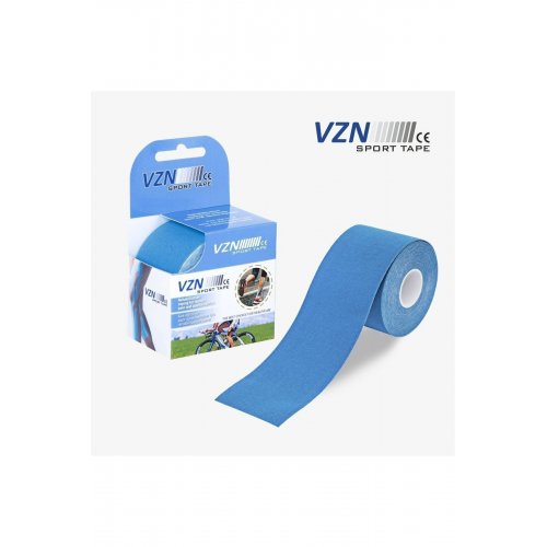 Tape Mavi Renk Kinesio Ağrı Bandı 5 Metre X 5 Cm