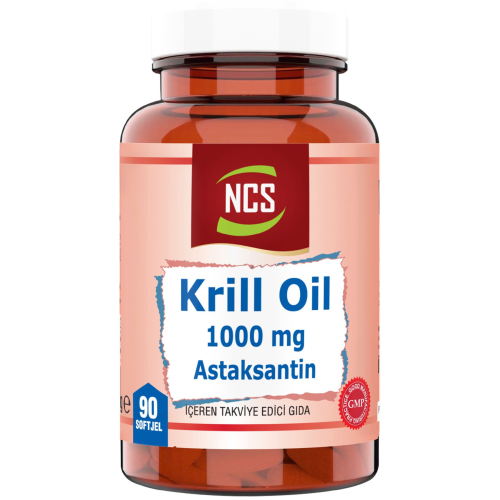 Krill Yağı 1000 Mg Astaksantin 2 Mg 90 Softgel Krill Oil