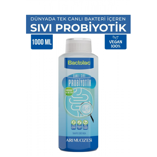 Aktif Probiyotik - 1000 Ml (dünyada Canlı Organizma Içeren Tek Sıvı Probiyotik)