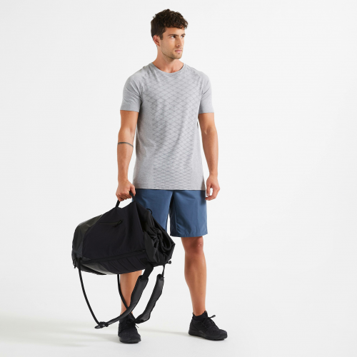 Decathlon Domyos Fitness Sırt Çantası - 30 L - Siyah / Yosun Grisi
