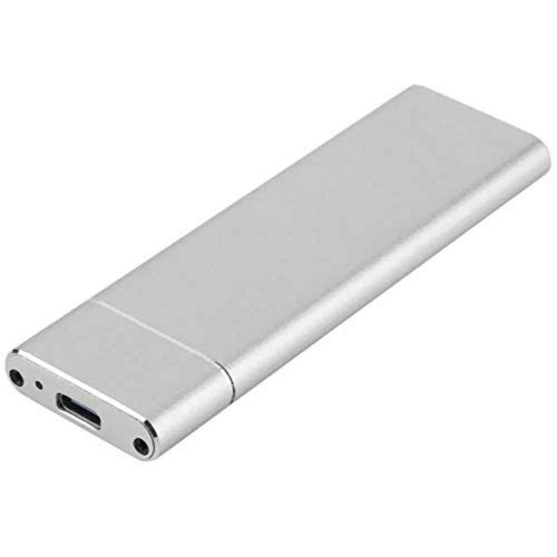 Alfais 4357 M.2 Sata SSD Ngff To Type C USB 3.0 B-Key Mini HDD Çevirici Adaptör Harici Harddisk Kutusu