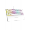 Rampage PLOWER K60 Beyaz 12 Işık Modlu Mekanik Bilek Destekli Blue Switch Gaming Oyuncu Klavye