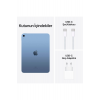 Apple iPad 10.9 inç (10. Nesil) Wi-Fi 256GB MPQ93TU/A - Mavi