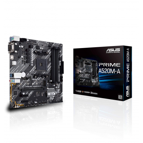 ASUS Prime A520M-A II AM4 Ryzen Vga HDMI Dp DDR4