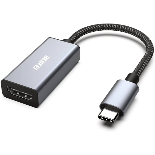 BENFEI USB C - HDMI Adaptörü, USB Type-C - HDMI Adaptörü [Thunderbolt 3 Uyumlu] MacBook Pro 2019/2018/2017, MacBook Air/iPad Pro 2019, Samsung