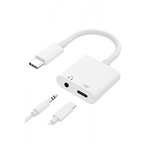 CODEGEN Type C-3.5mm Kulaklık Çevirici Çoklayıcı Adaptör Cdg-cnv86