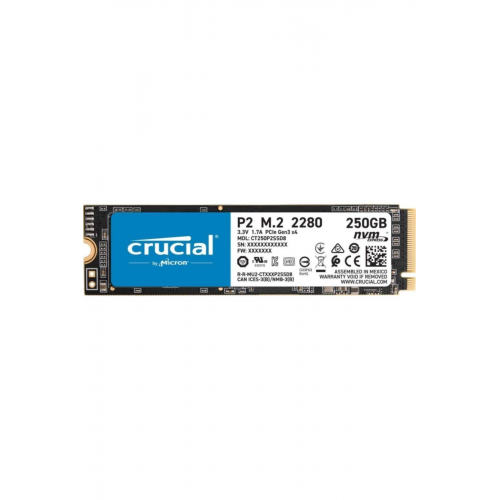 CRUCİAL P2 250 GB SSD M.2 NVME PCIE CT250P2SSD8
