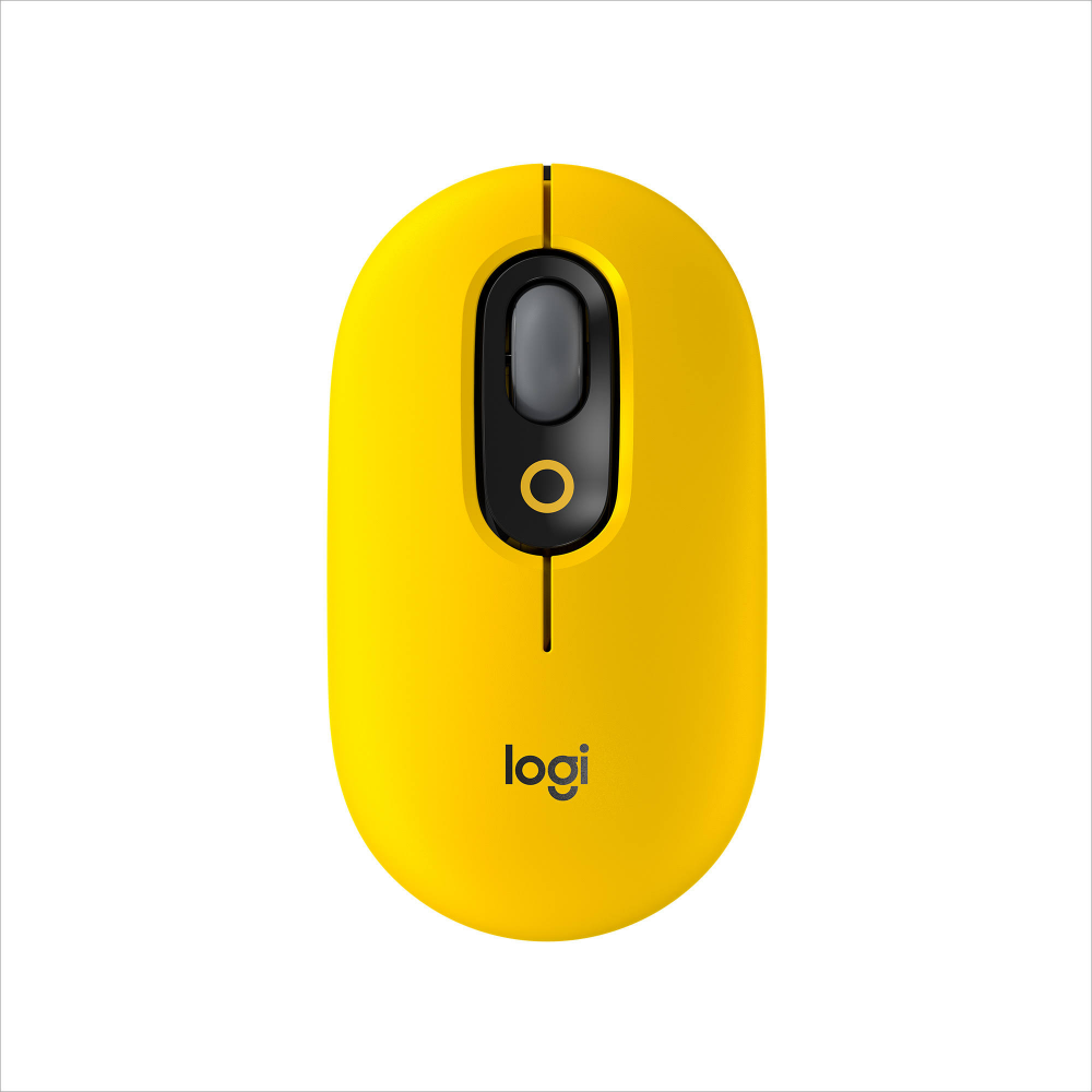 Logitech 910-006546 POP Emoji Sarı Optik Kablosuz Mouse en uygun fiyatı ile Aksesu'da