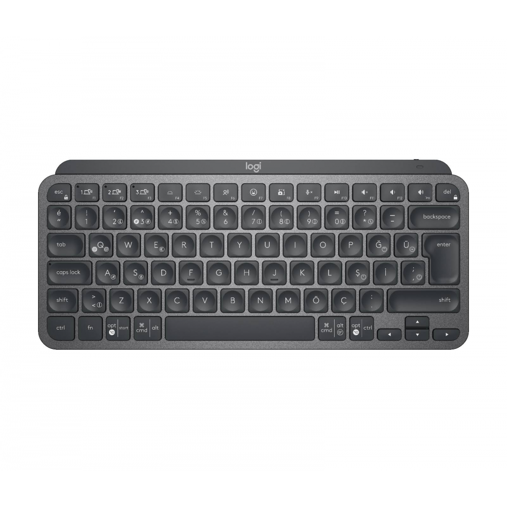 Logitech 920-010504 MX Keys Mini Aydınlatmalı Kablosuz Türkçe Q Klavye en uygun fiyatı ile Aksesu'da