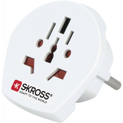 Skross Seyahat Adaptörü, World To Europe, Beyaz