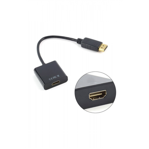 Alfais 4556 Displayport To HDMI Çevirici Dönüştürücü Adaptör