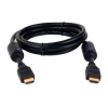 Hama HS HDMI Ethernet Altın Uç Siyah 1.5m