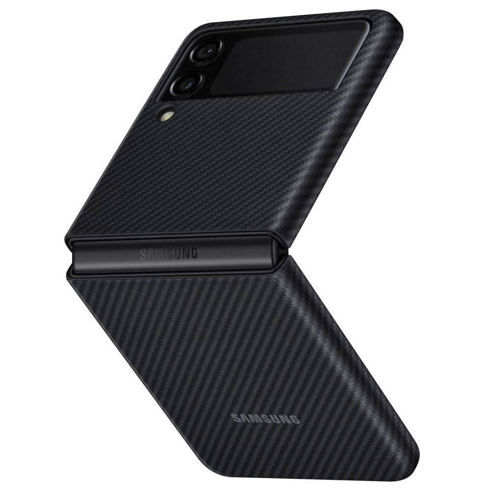 Samsung Galaxy Z Flip3 5G Aramid Kılıf Siyah en uygun fiyatı ile Aksesu'da