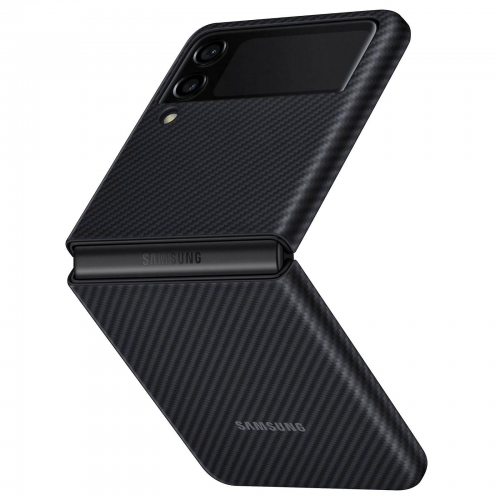 Samsung Galaxy Z Flip3 5G Aramid Kılıf Siyah