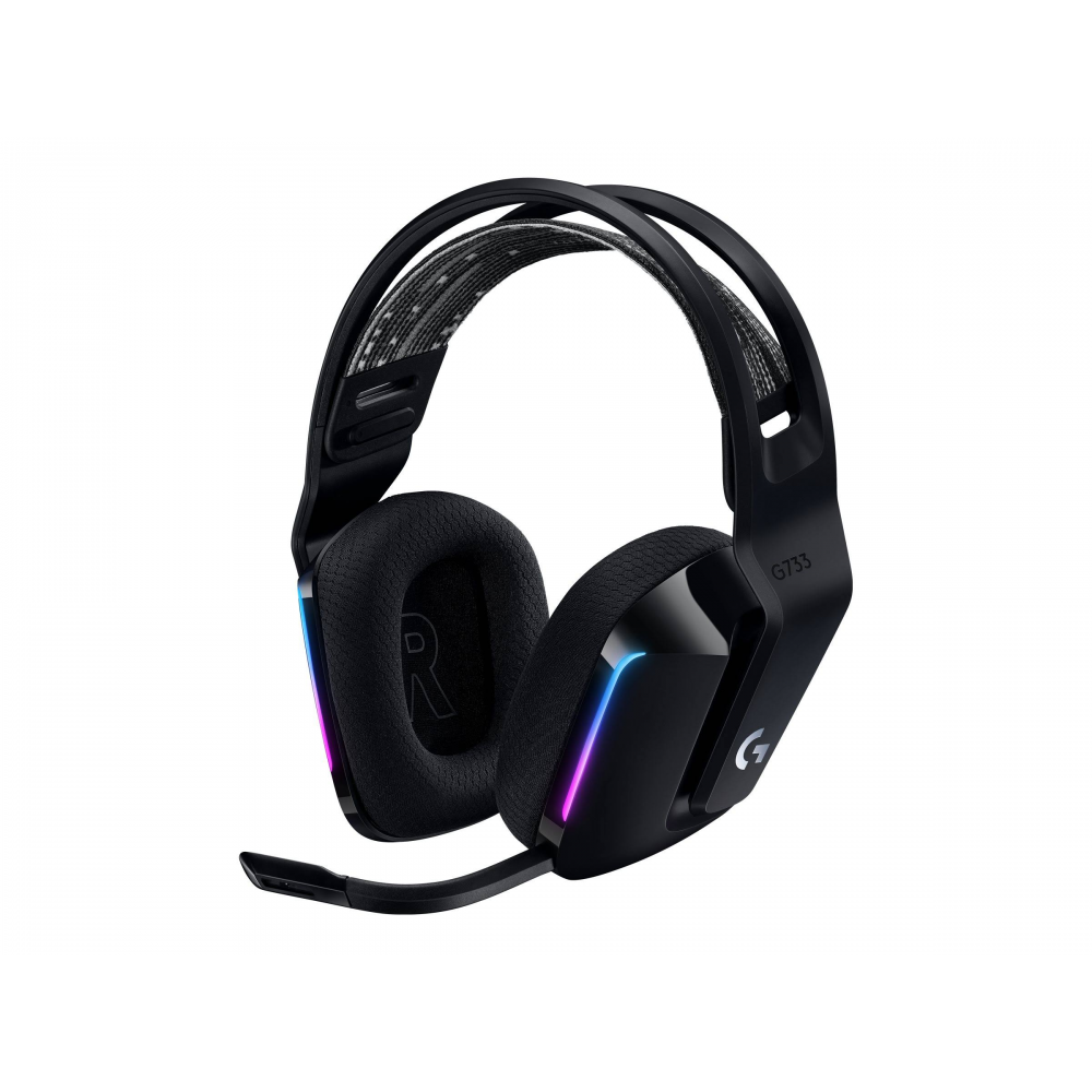 Logitech G G733 Kablosuz 7.1 Surround Ses Oyuncu Kulaklığı - Siyah en uygun fiyatı ile Aksesu'da