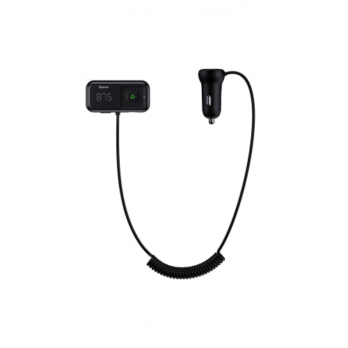 Baseus T Typed S-16 FM Transmitter Bluetooth Dual USB Araç Şarjı