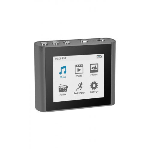 Eclipse Fit Clip Plus 8Gb Usb 2.0 Dijital Mp3 Gri