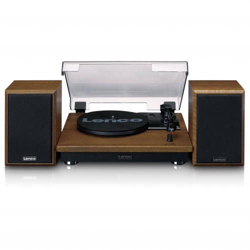 Lenco LS-100 WD Ahşap Pikap/Bluetoothlu Hoparlörlü