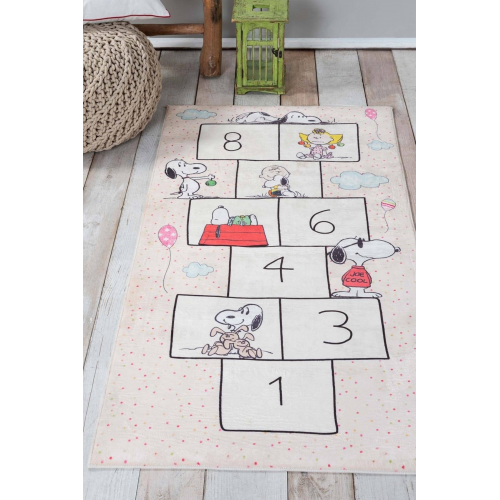 Peanuts By Karaca Home Snoopy Seksek Ekstra Yumuşak Çocuk Halısı
