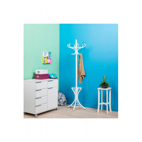 Handy Mate Dorya Klasik 12'li Ahşap Askılık - Beyaz