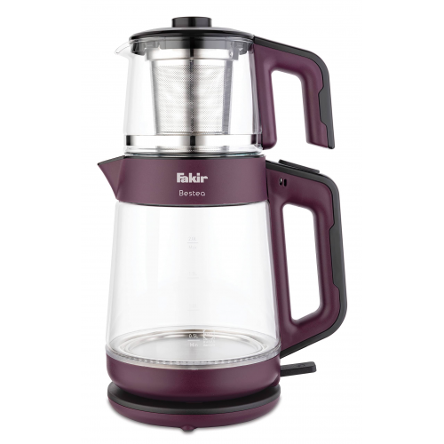 Fakir Bestea 1900 W Cam Çay Makinesi - Violet-Siyah