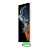 Samsung Galaxy S22 Ultra Kordonlu Silikon Kılıf - Beyaz