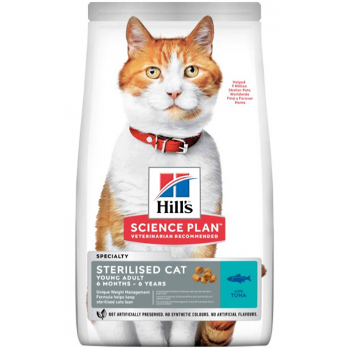 Hills Sterilised Kısırlaştırılmış Ton Balıklı Kedi Maması - 10 Kg