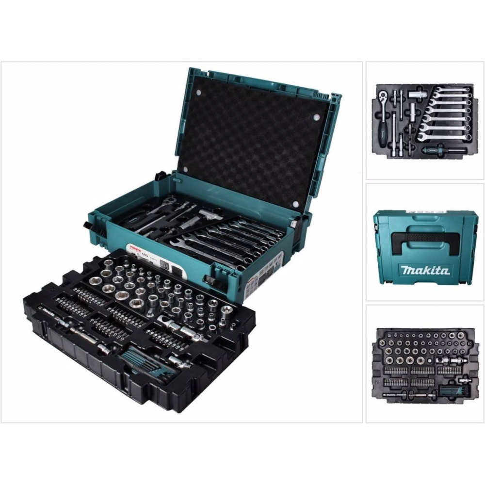 Makita E-08713 Universal Tool kit Case 120-piece