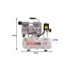 Kuletaş Süper Sessiz Yağsız Kompresör 9 Litre